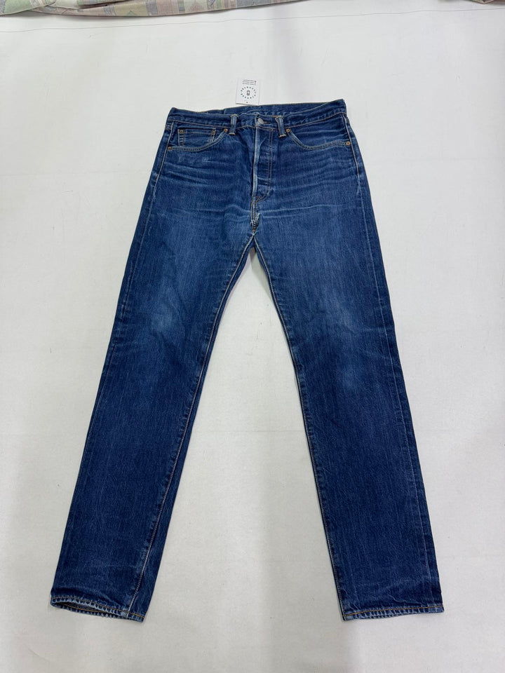 Levi's 501 White Aok W32 L32 selvedge vintage jeans lvc cimosa