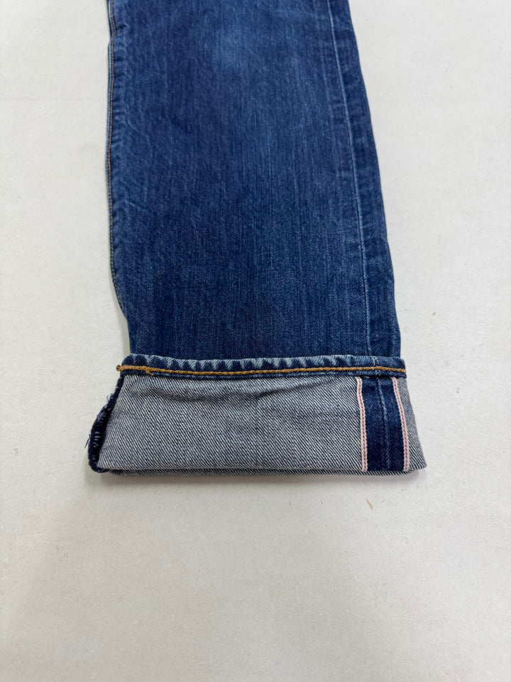 Levi's 501 White Aok W32 L32 selvedge vintage jeans lvc cimosa