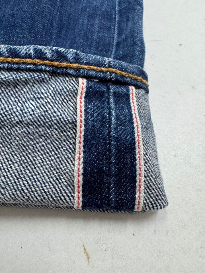 Levi's 501 White Aok W32 L32 selvedge vintage jeans lvc cimosa