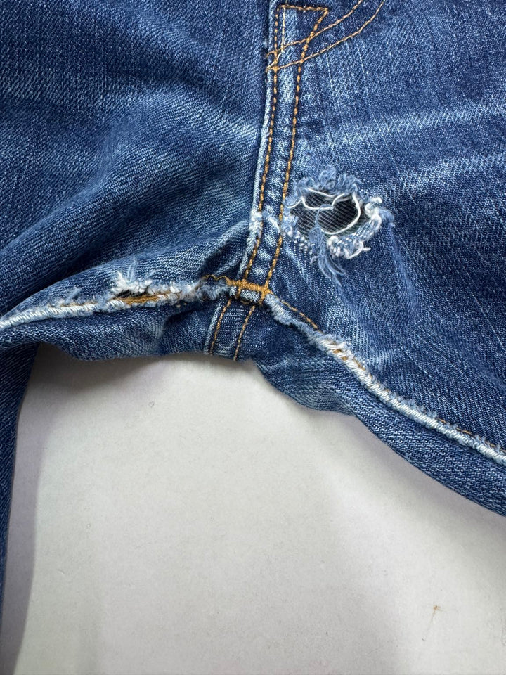 Levi's 501 White Aok W32 L32 selvedge vintage jeans lvc cimosa
