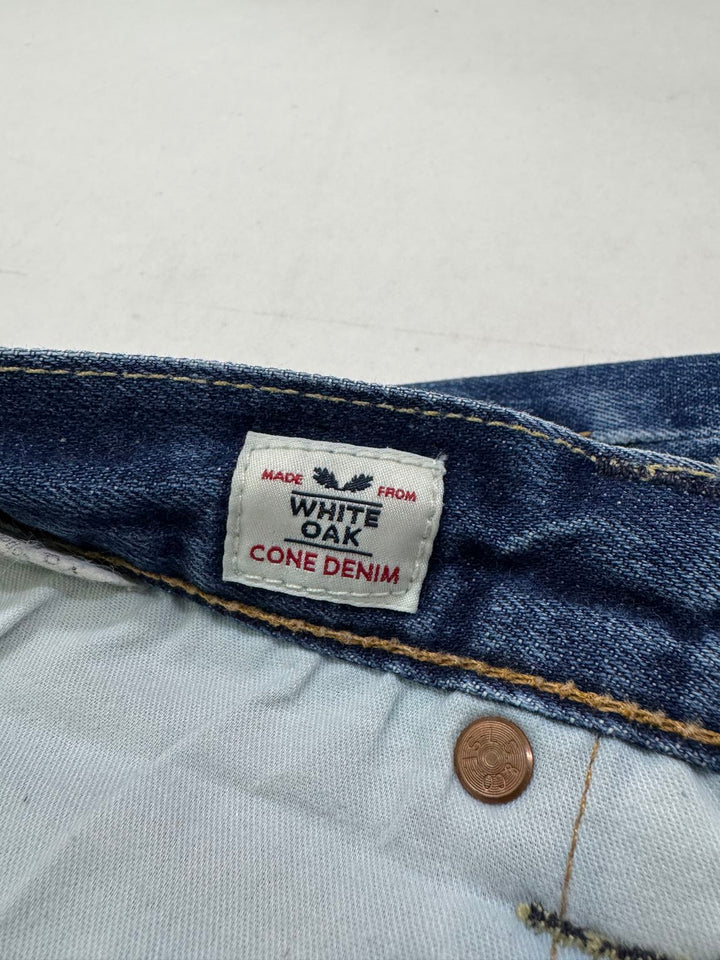 Levi's 501 White Aok W32 L32 selvedge vintage jeans lvc cimosa