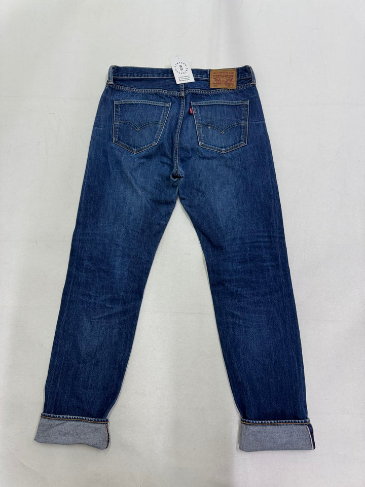 Levi's 501 White Aok W32 L32 selvedge vintage jeans lvc cimosa