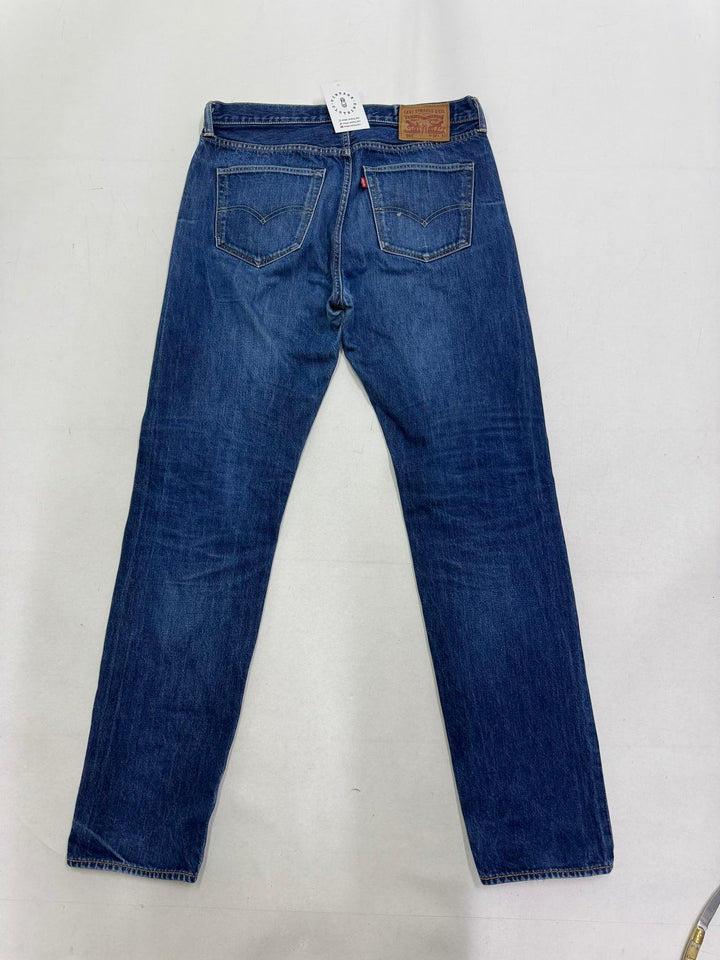 Levi's 501 White Aok W32 L32 selvedge vintage jeans lvc cimosa