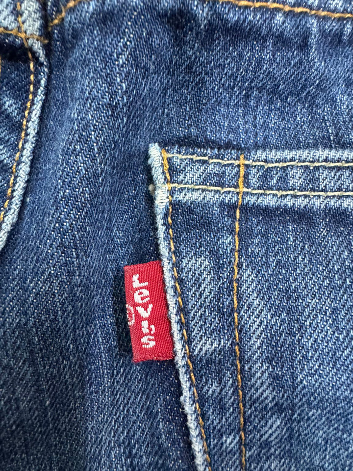 Levi's 501 White Aok W32 L32 selvedge vintage jeans lvc cimosa