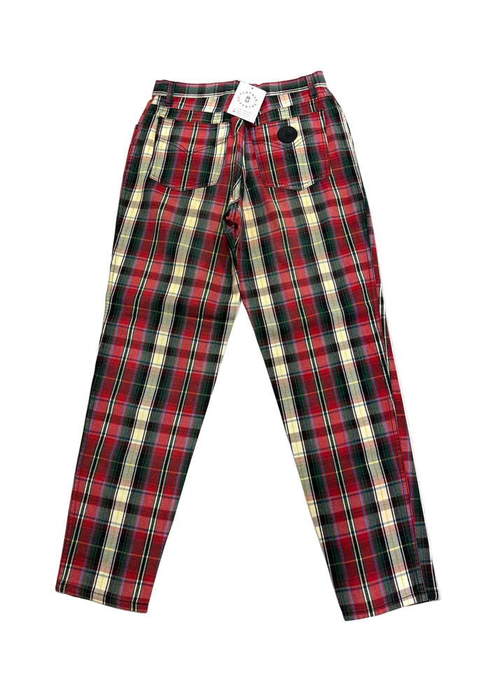 Moschino Made in Italy pantalone a quadri taglia XS anni 90&