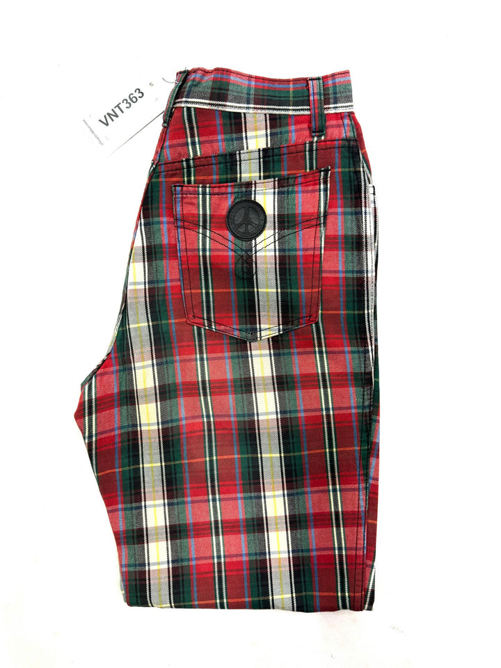 Moschino Made in Italy pantalone a quadri taglia XS anni 90&
