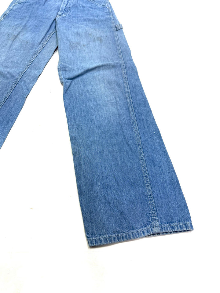 Lee made in Usa talon zip W28 L32 work pant vintage jeans anni 70&