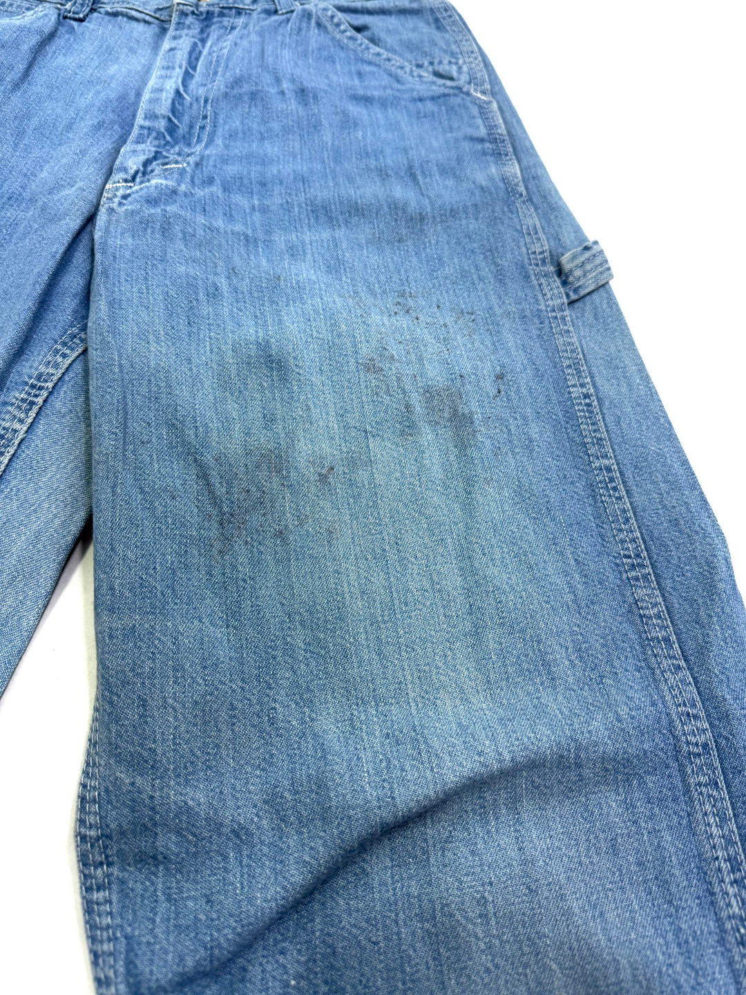 Lee made in Usa talon zip W28 L32 work pant vintage jeans anni 70&