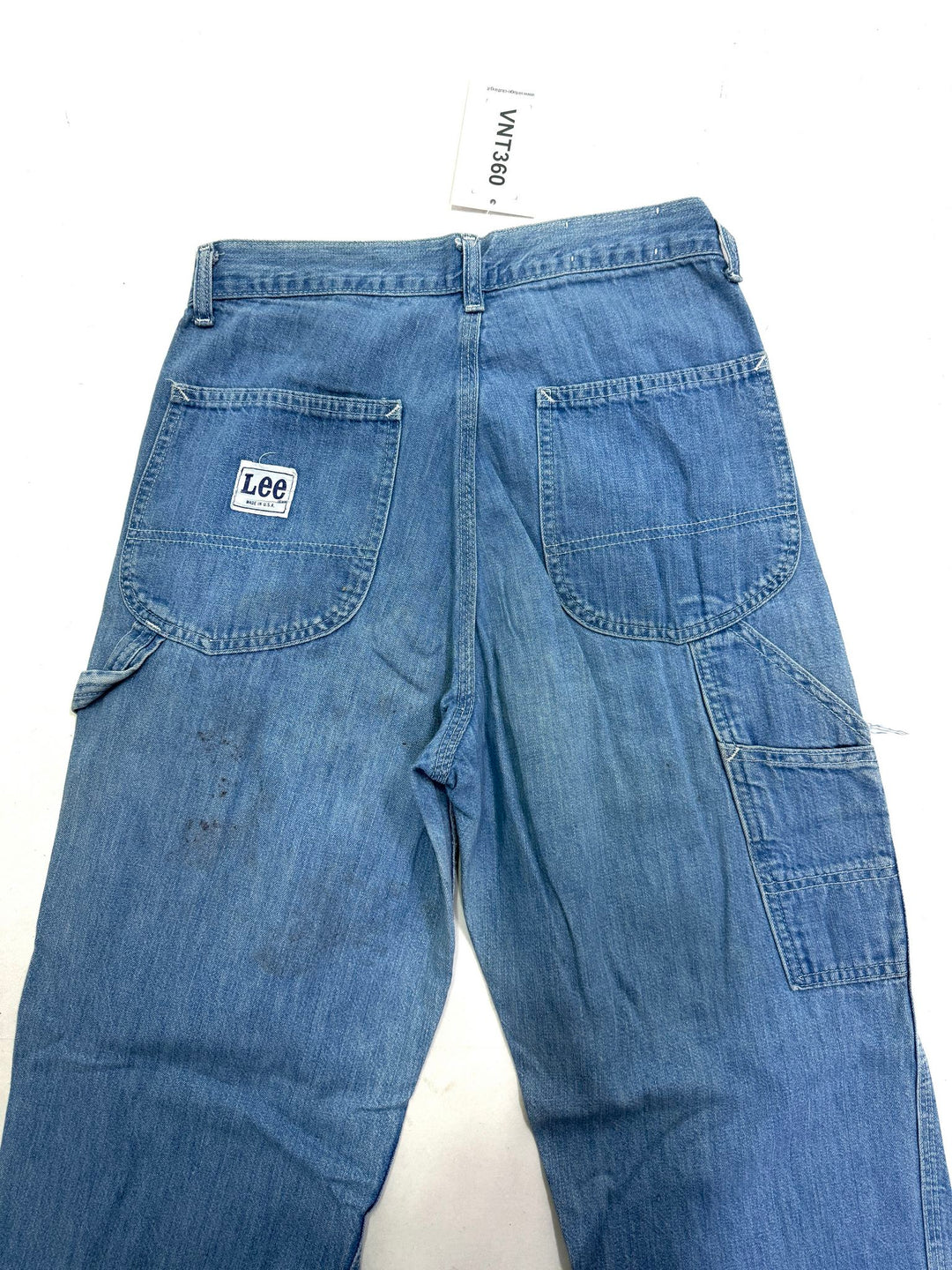 Lee made in Usa talon zip W28 L32 work pant vintage jeans anni 70&