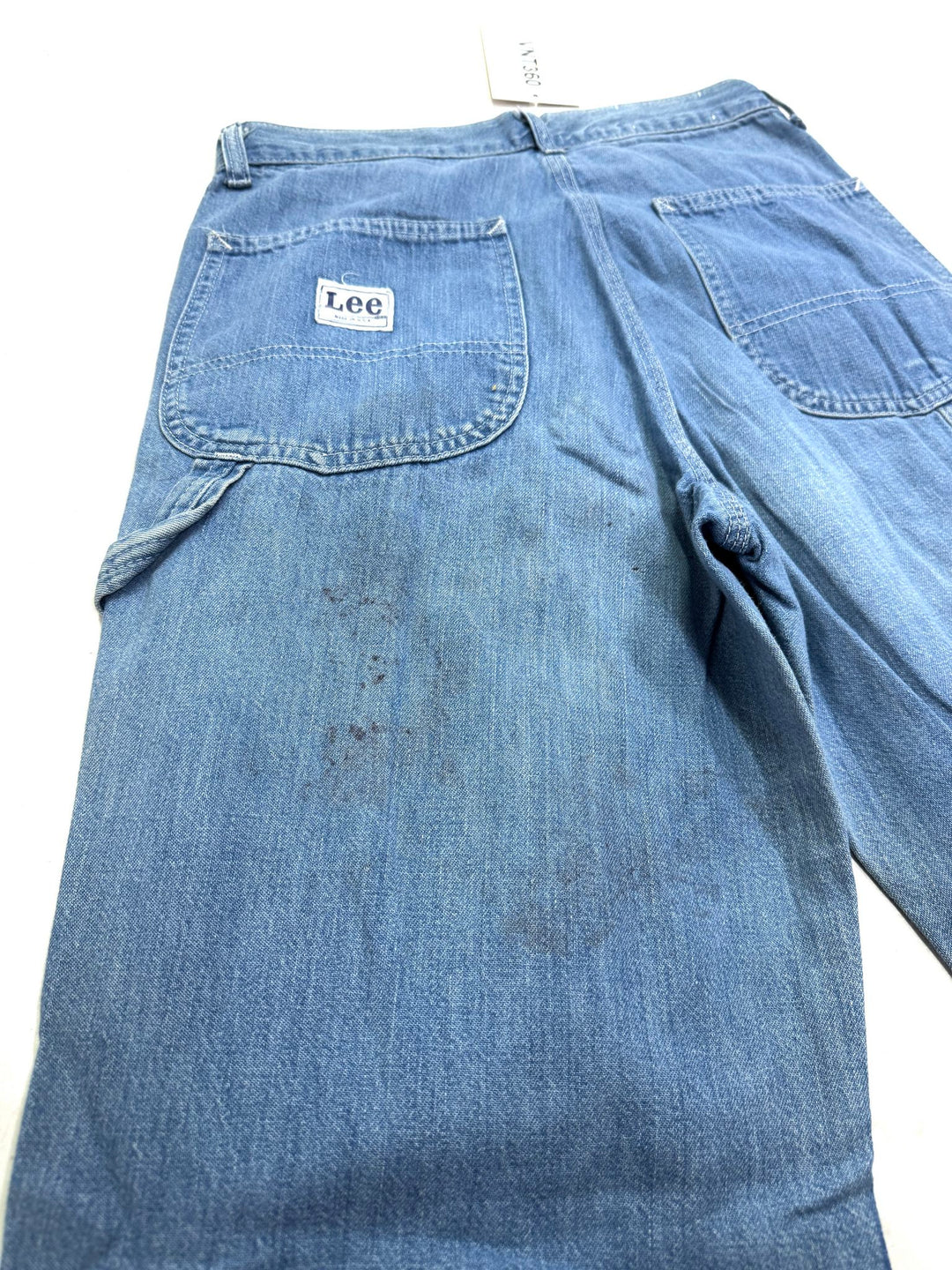Lee made in Usa talon zip W28 L32 work pant vintage jeans anni 70&