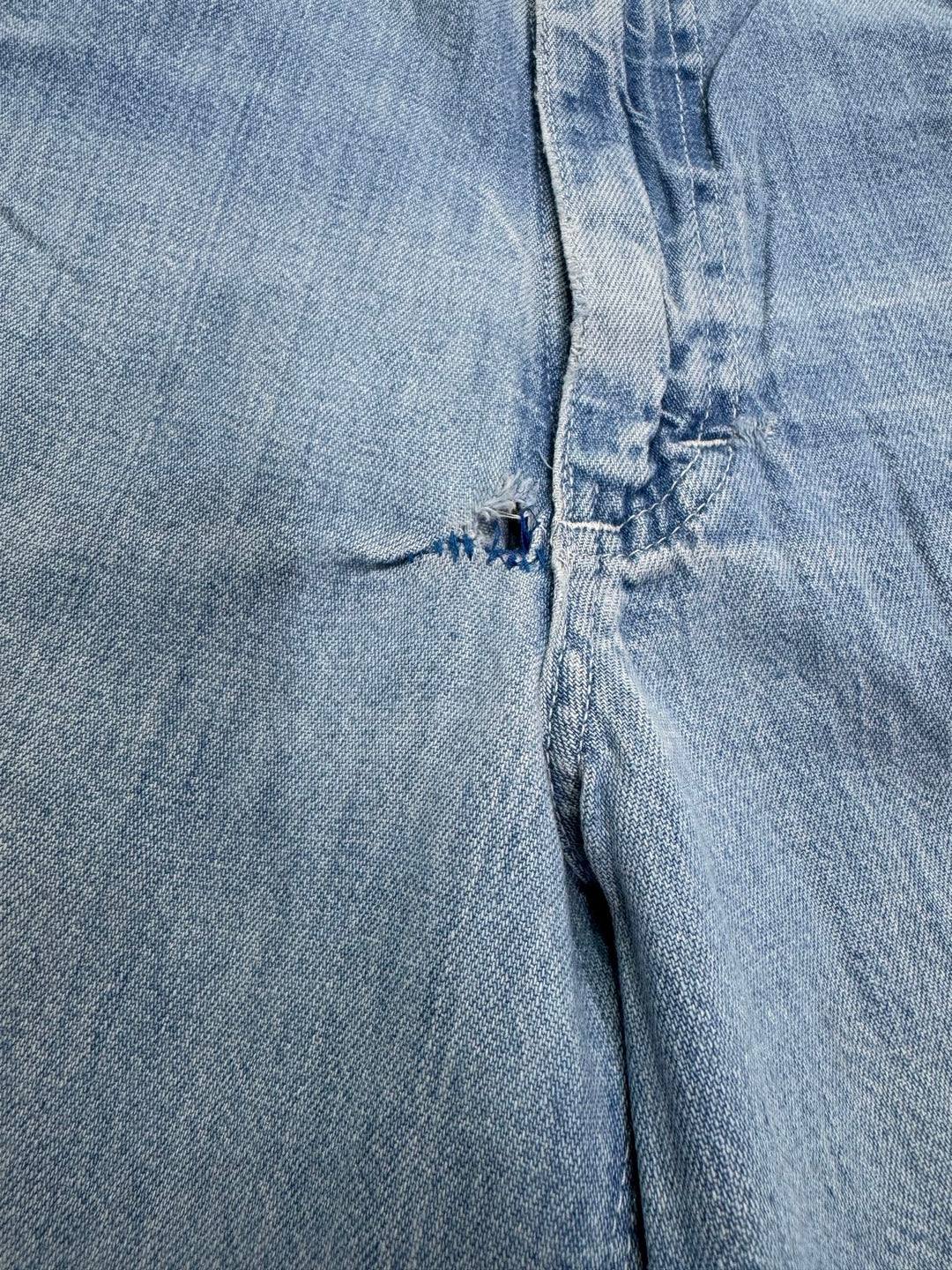 Lee W29 L32 work pant talon zip made in usa anni 70&