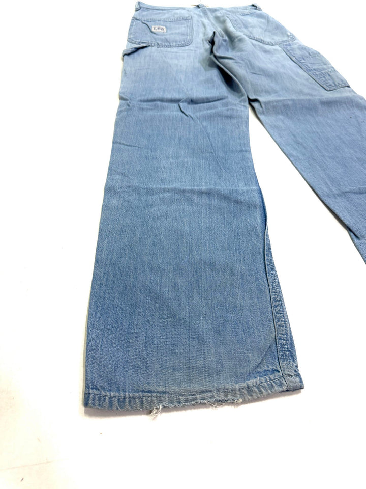 Lee W29 L32 work pant talon zip made in usa anni 70&