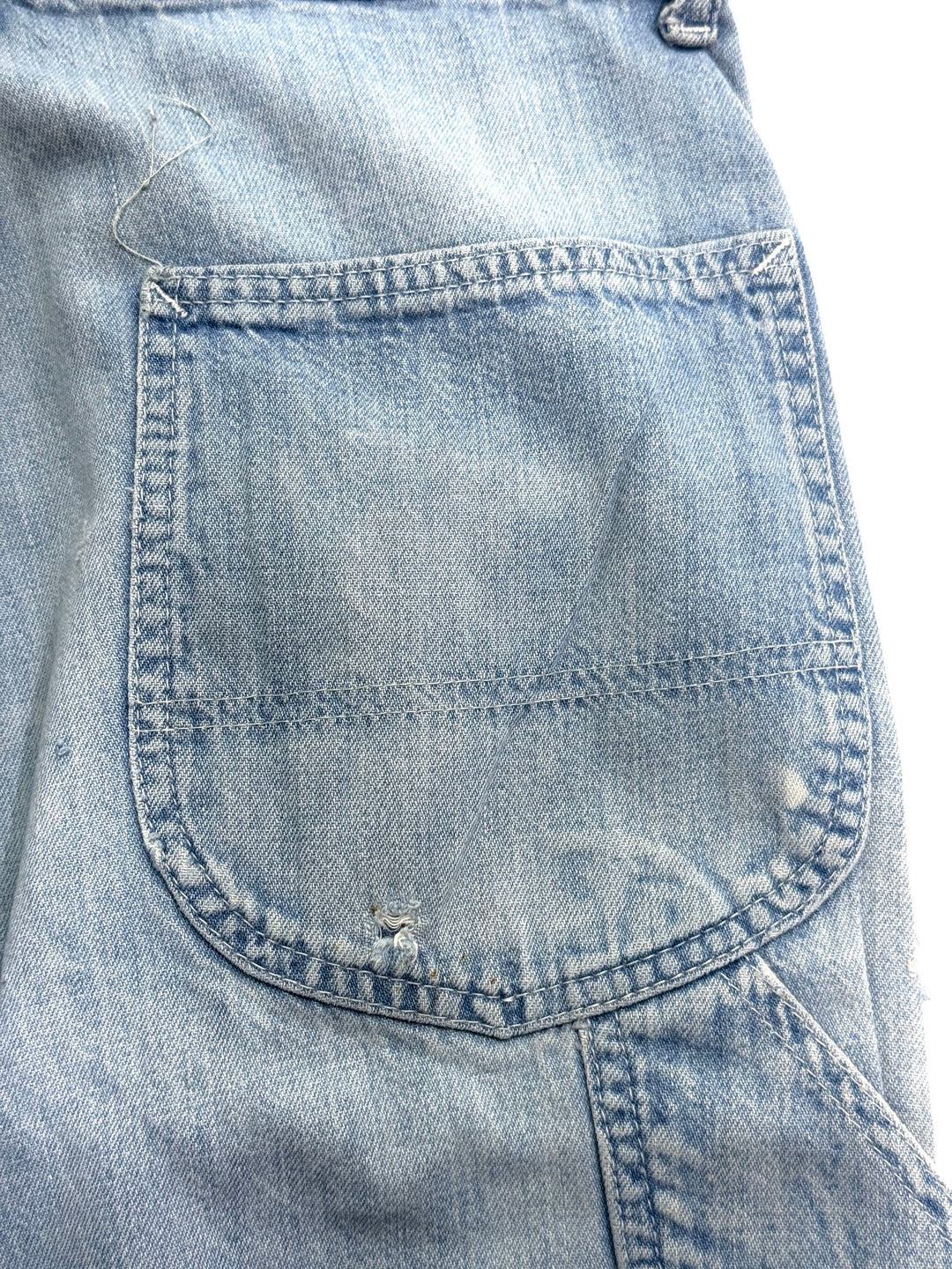 Lee W29 L32 work pant talon zip made in usa anni 70&