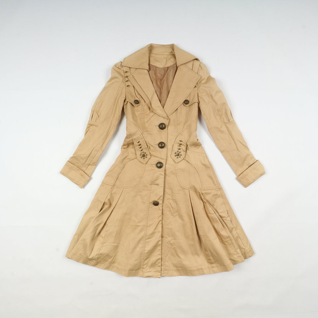 Trench vintage colorati uomo - donna Box da 18pz stock lotto