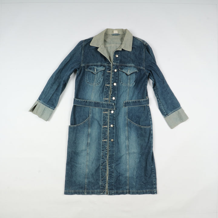 Cappotti, trench e giacche jeans vintage uomo donna 15pz