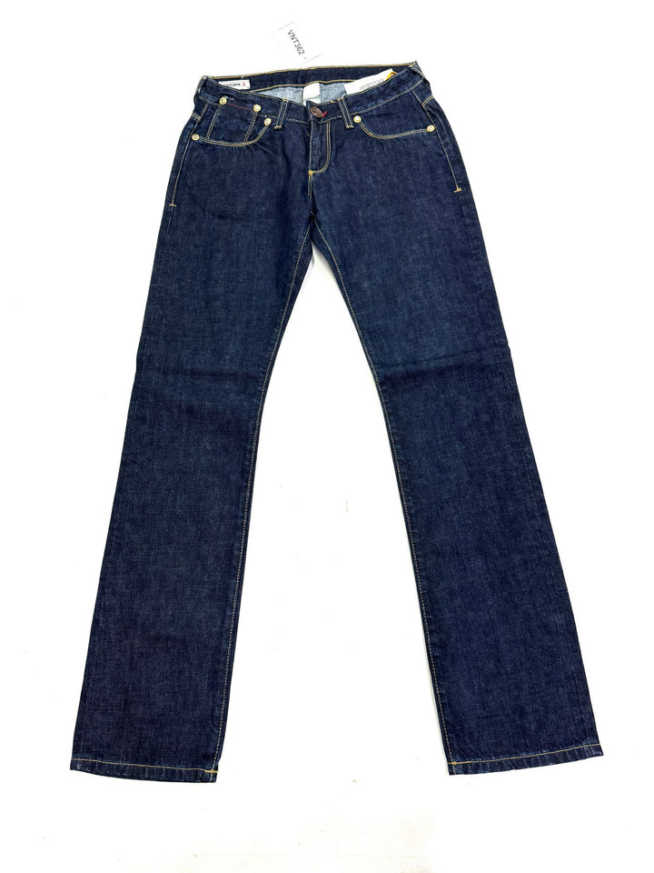Uniform Gino chic cimosato W27 deadstock selvedge jeans vintage anni 90&