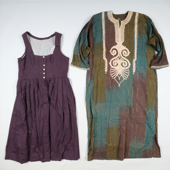 Stock lotto Vestiti abiti Estivi vintage donna 36 pz colorati