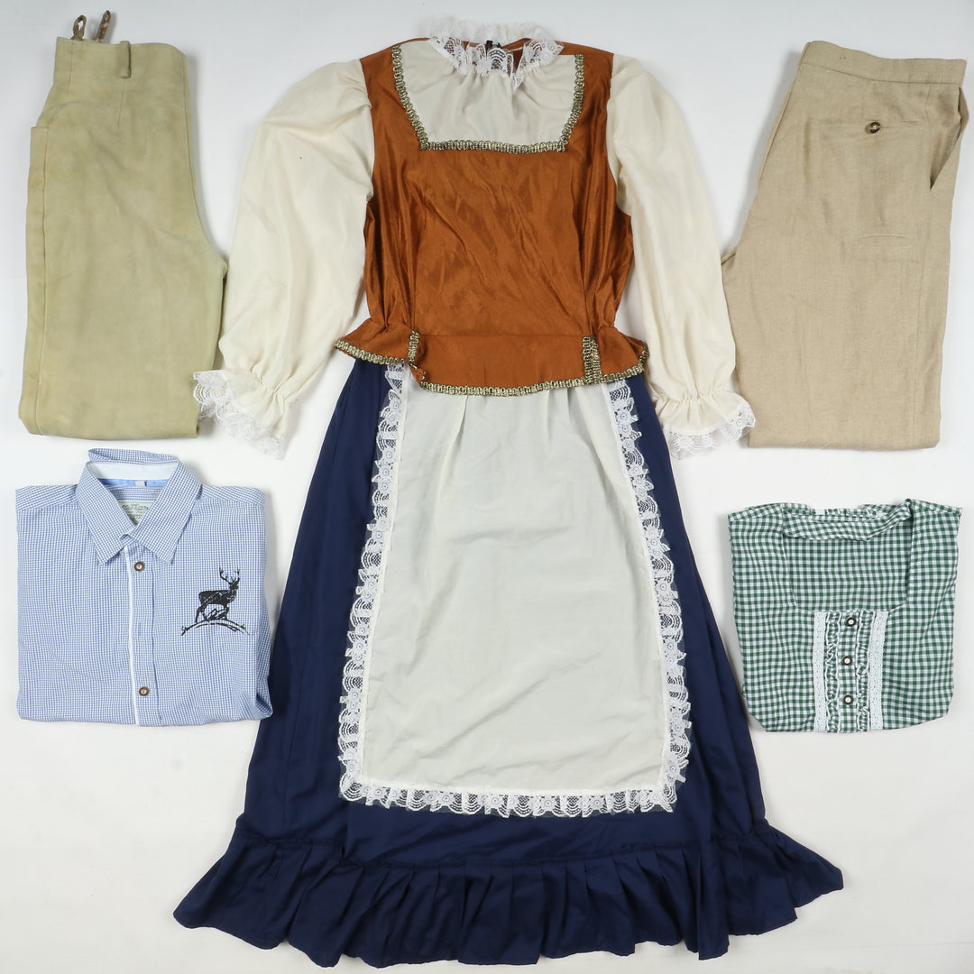 Abbigliamento Tirolese misto uomo e donna box da 42pz estivo e invernale