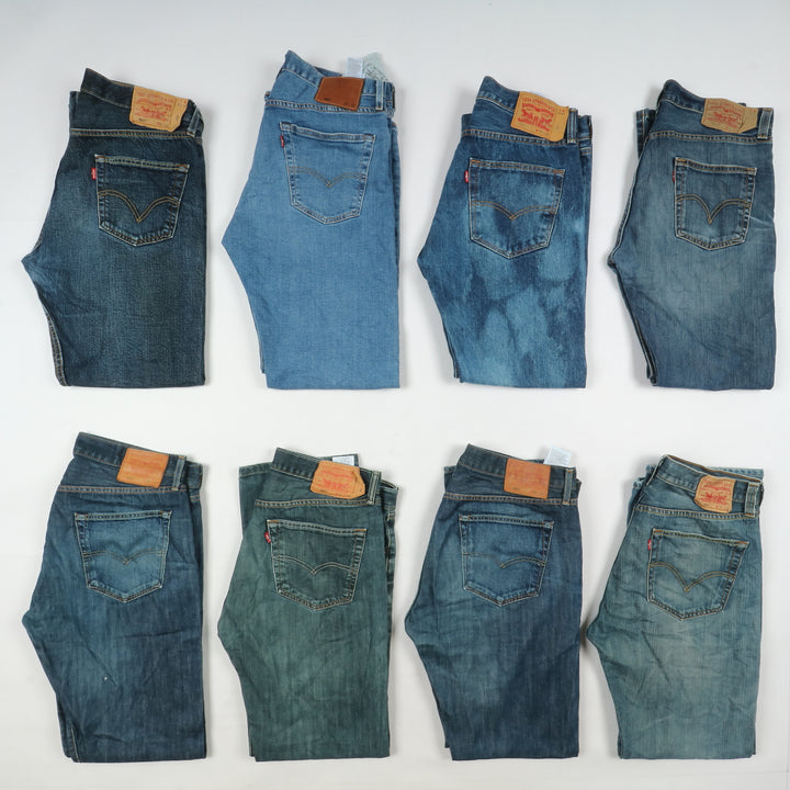 Levi's 501 Grado A+B, stock da 40pz denim e nero Uomo