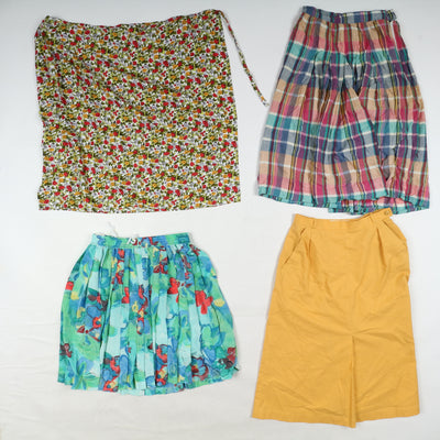 Gonne vintage estive colorate donna stock da 46pz