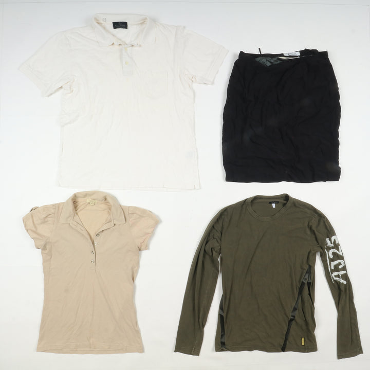 Luxury vintage abbigliamento firmato 21pz stock lotto abbigliamento usato