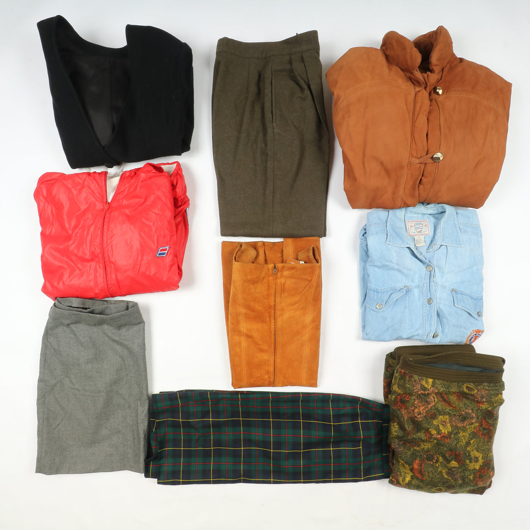 Abbigliamento vintage no brand misto uomo e donna Grado A+B Box da 30pz