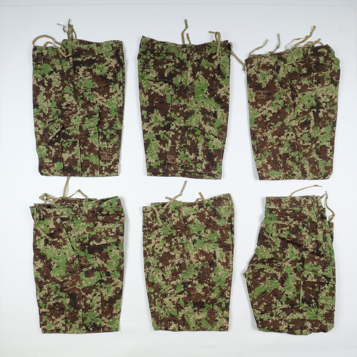 Pantaloni cargo box da 30pz militare tattico Americani mimetici, camouflage US Army