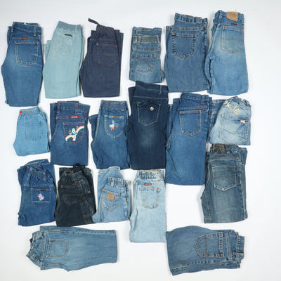 Jeans denim vintage Bambino/a stock da 61pz - 20kg
