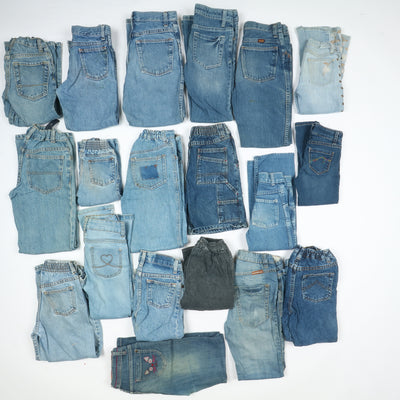 Jeans denim vintage Bambino/a stock da 61pz - 20kg