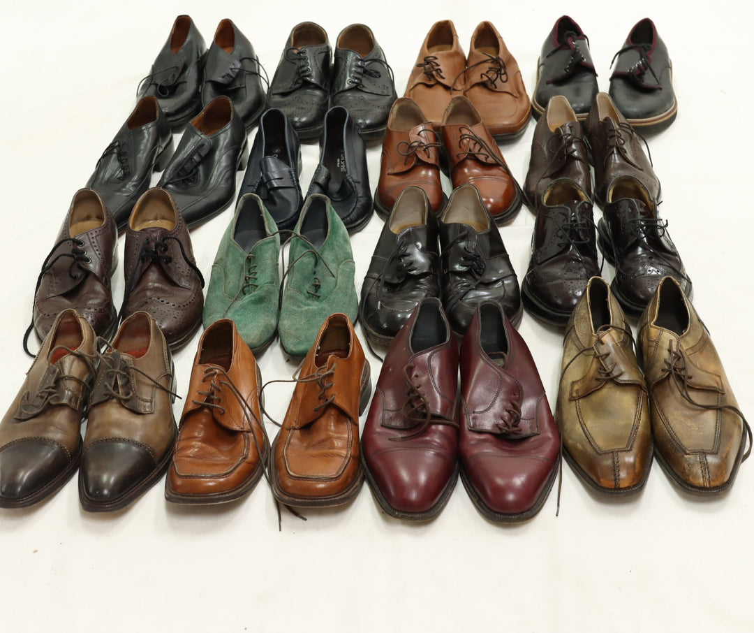 Scarpe casual uomo vintage box da 28pz colori e modelli misti