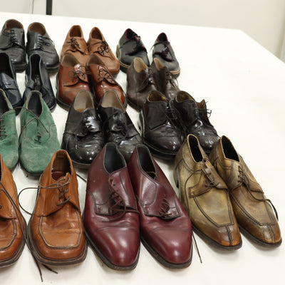 Scarpe casual uomo vintage box da 28pz colori e modelli misti