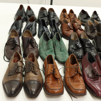Scarpe casual uomo vintage box da 28pz colori e modelli misti