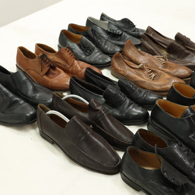Scarpe Vintage da uomo box da 29pz colori e modelli misti