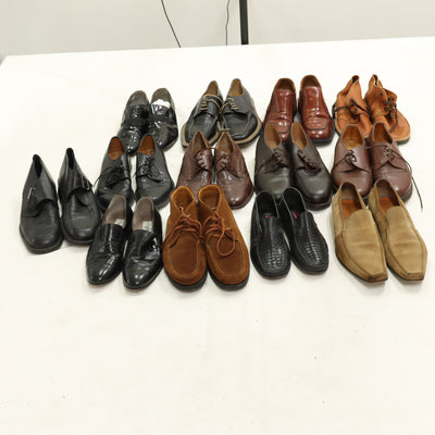 Scarpe Vintage da uomo box da 29pz colori e modelli misti