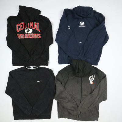 Felpe firmate sportive Nike Champion Adidas Box da 36 pz vintage