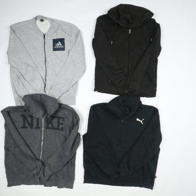 Felpe firmate sportive Nike Champion Adidas Box da 35 pz vintage