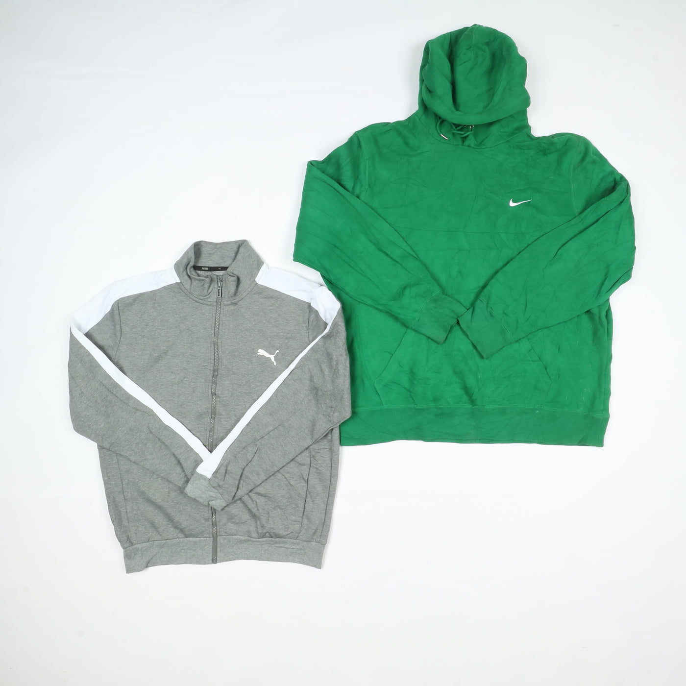 Felpe firmate sportive Nike Champion Adidas Box da 35 pz vintage