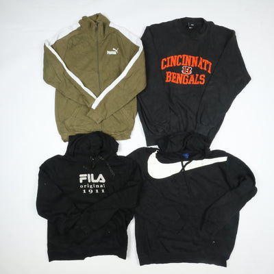 Felpe firmate sportive Nike Champion Adidas Box da 37 pz vintage