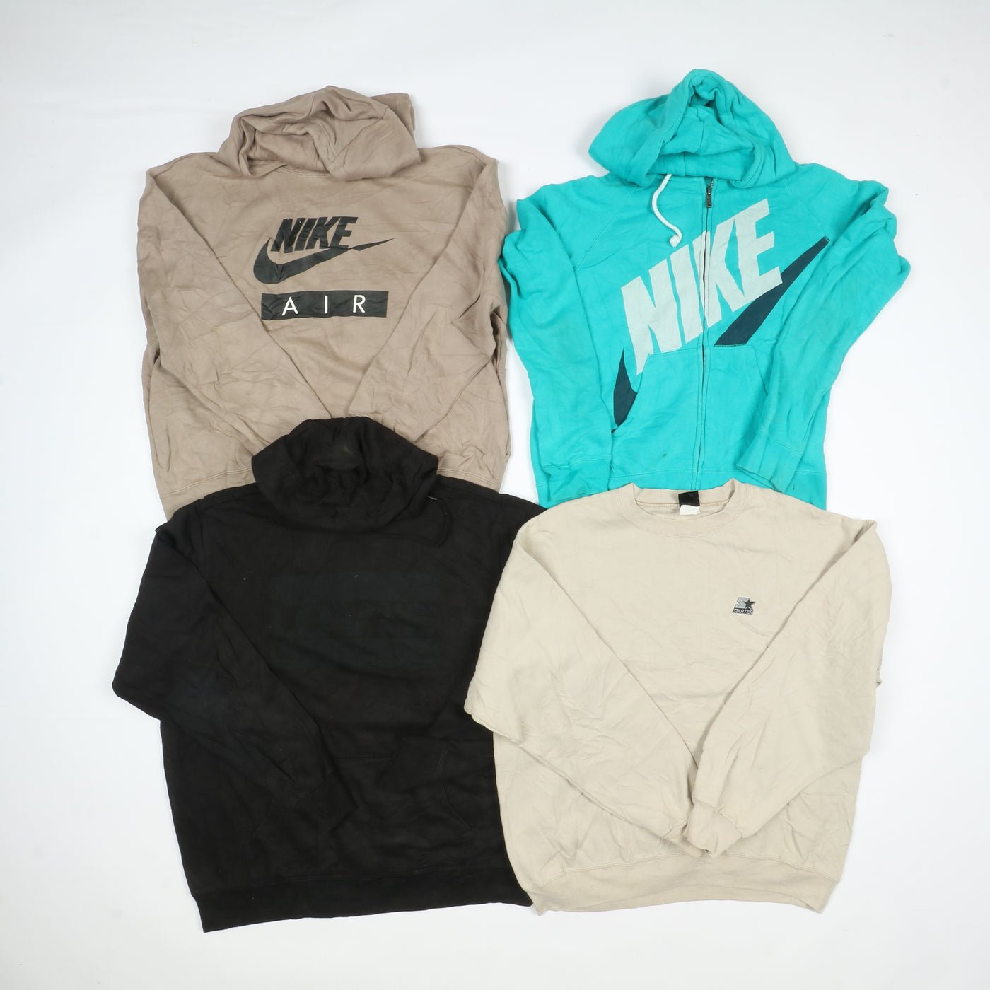 Felpe firmate sportive Nike Champion Adidas Box da 37 pz vintage
