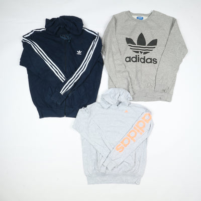 Felpe firmate sportive Nike Champion Adidas Box da 37 pz vintage