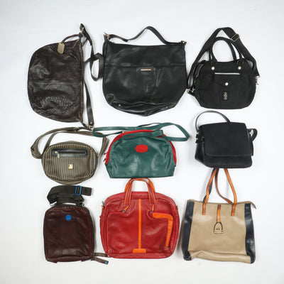 Stock lotto borse firmate 24kg - 37 pz misto uomo donna Lacoste - Piquadro...