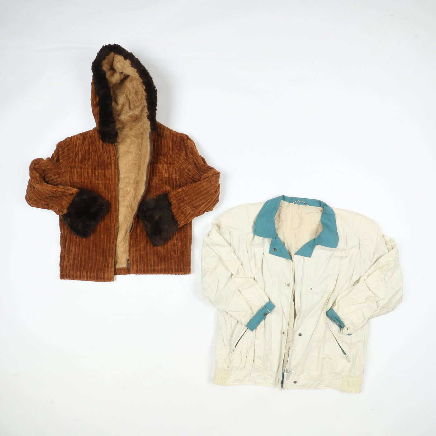 Stock lotto cappotti e giacche vintage invernali da donna 13kg - 12pz