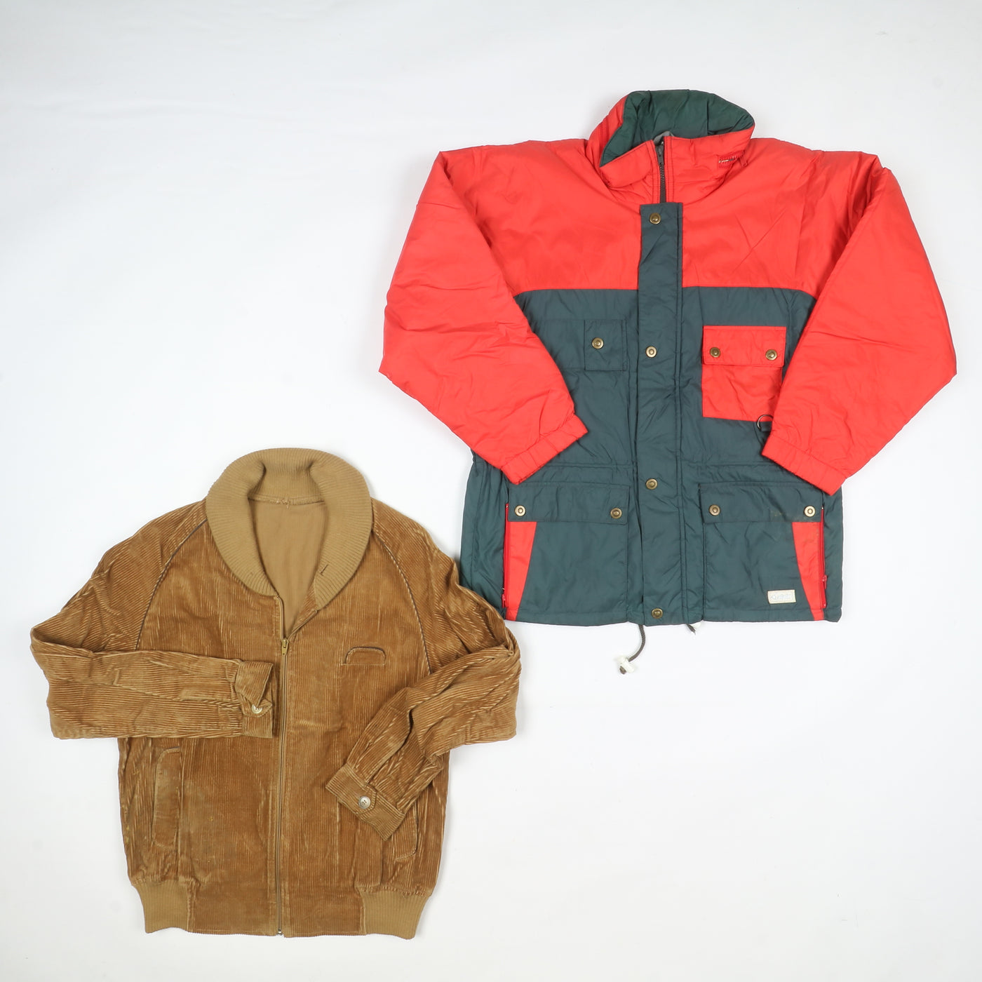 Stock lotto cappotti e giacche vintage invernali da Uomo 11kg - 12pz
