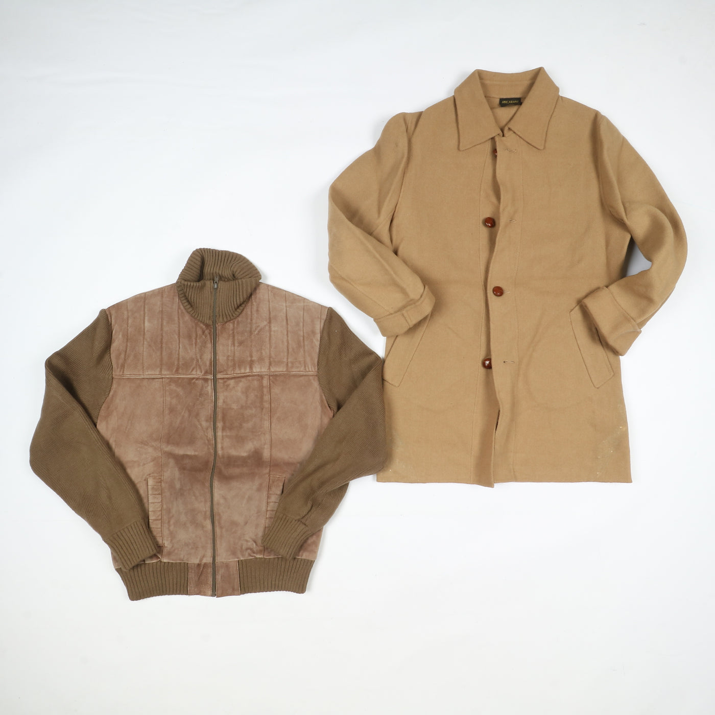 Stock lotto cappotti e giacche vintage invernali da Uomo 12kg - 12pz