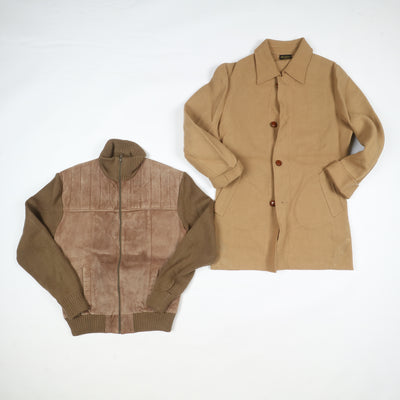 Stock lotto cappotti e giacche vintage invernali da Uomo 12kg - 12pz