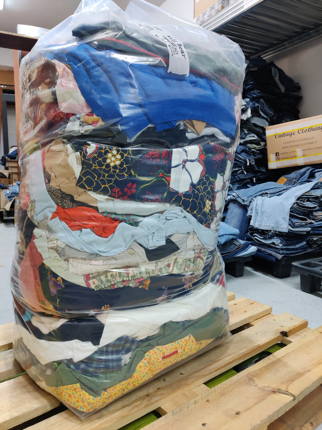 Mix Vintage estivo - selezione mista stock da 50kg - uomo donna