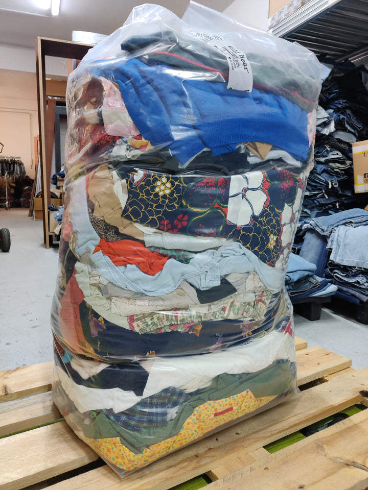 Mix Vintage estivo - selezione mista stock da 50kg - uomo donna