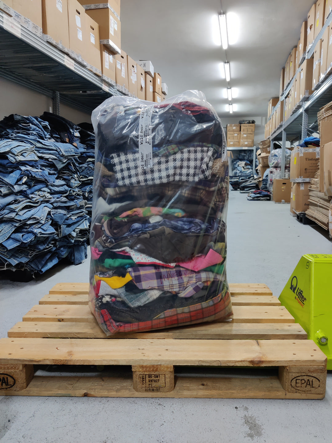 Mix Vintage estivo + invernale, selezione mista stock da 170kg, uomo donna