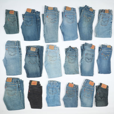 Levi's jeans vintage Bambino/a stock da 52pz - 20kg Levis