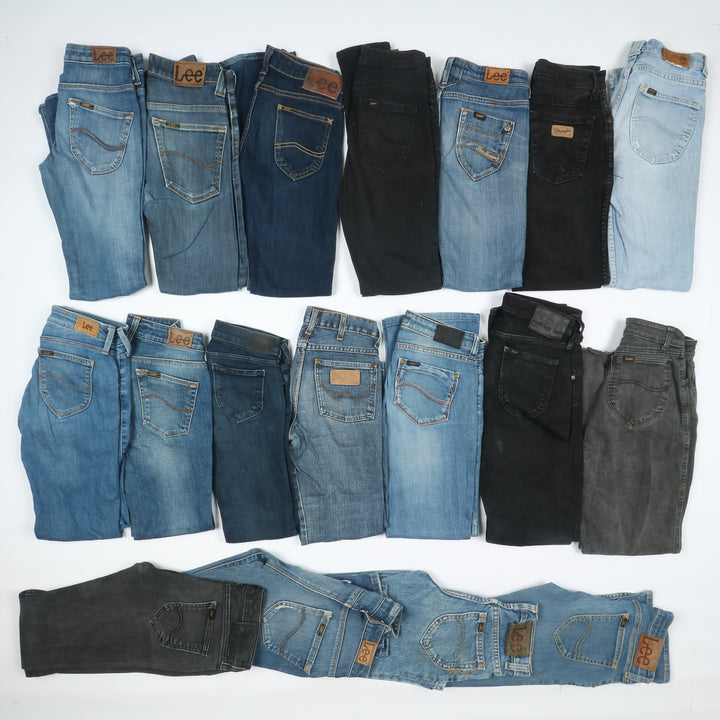 Lee e Wrangler bambino/a e Ragazzo/a stock da 50pz Grado B